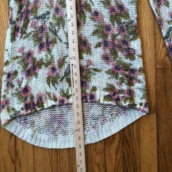 Lauren Conrad Disney NWOT Snow White Collection Floral Print Pullover Sweater M - Picture 7 of 11